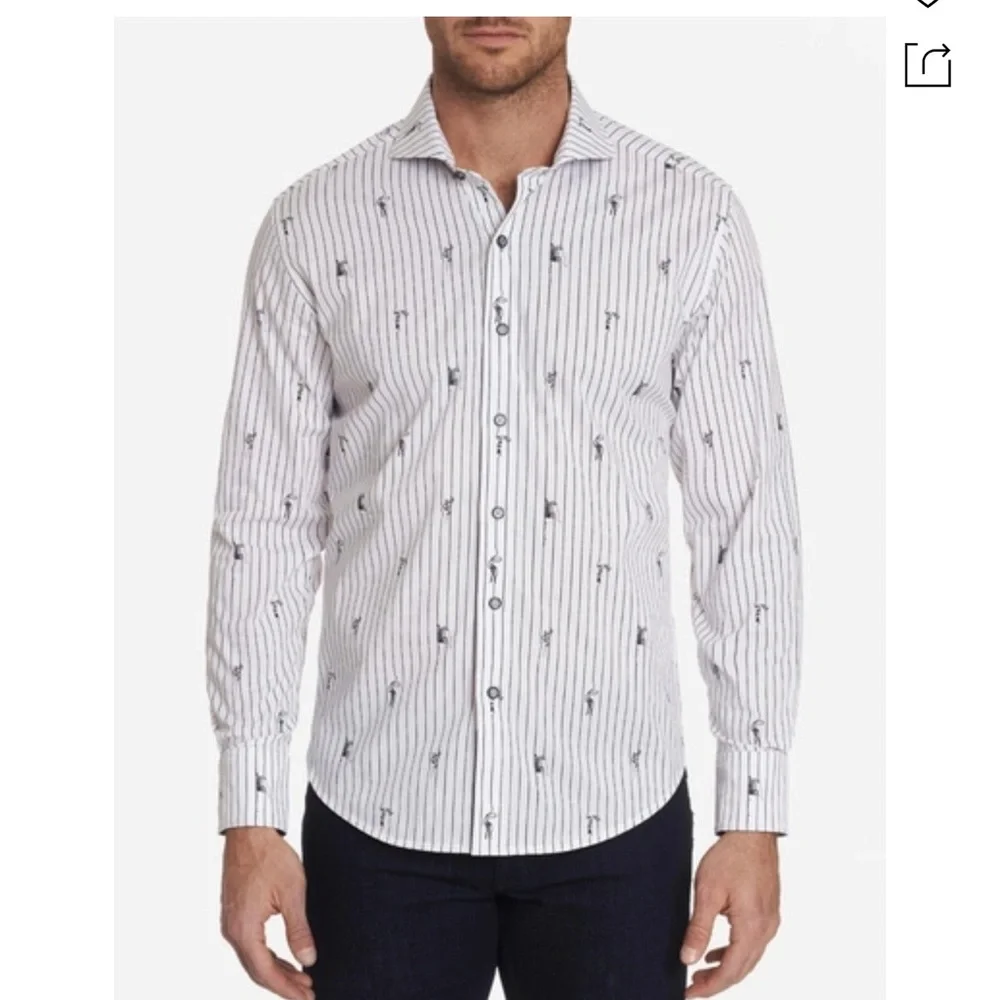 ROBERT GRAHAM ‘RUNAWAY TRAIN’ CLASSIC FIT LONG SLEEVE SHIRT
